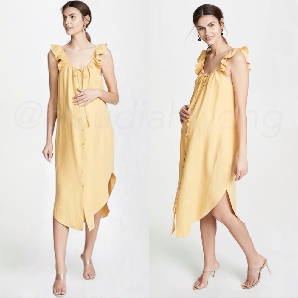 HATCH Jenna Midi Dress